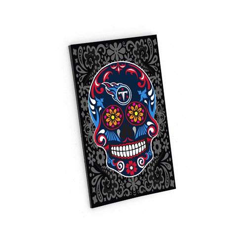 Wholesale TENNESSEE TITANS SUGAR SKULL PATTERN MAGNET NFL-MG-1188-05