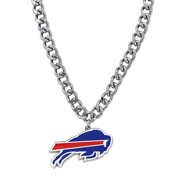 Wholesale BUFFALO BILLS HEAVYWEIGHT TEAM LOGO NECKLACE NFL-PD-643-01