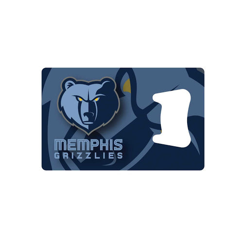 Wholesale GRIZZLIES CREDIT CARD BOTTLE OPENER MAGNET NBA-BK-1179-22