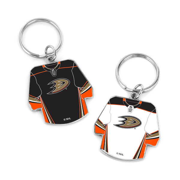 Wholesale DUCKS REVERSIBLE HOME/AWAY JERSEY KEYCHAIN NHL-KT-2001-01