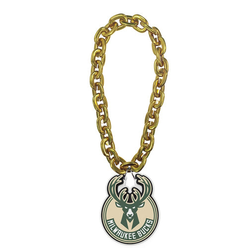 Wholesale BUCKS (GOLD) FAN CHAIN NBA-FF-590-14