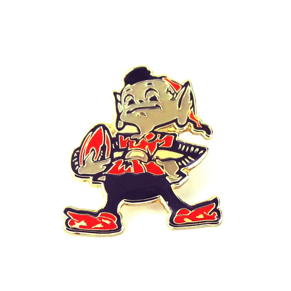 Wholesale CLEVELAND BROWNS ELF LOGO PIN NFL-PN-001-03A