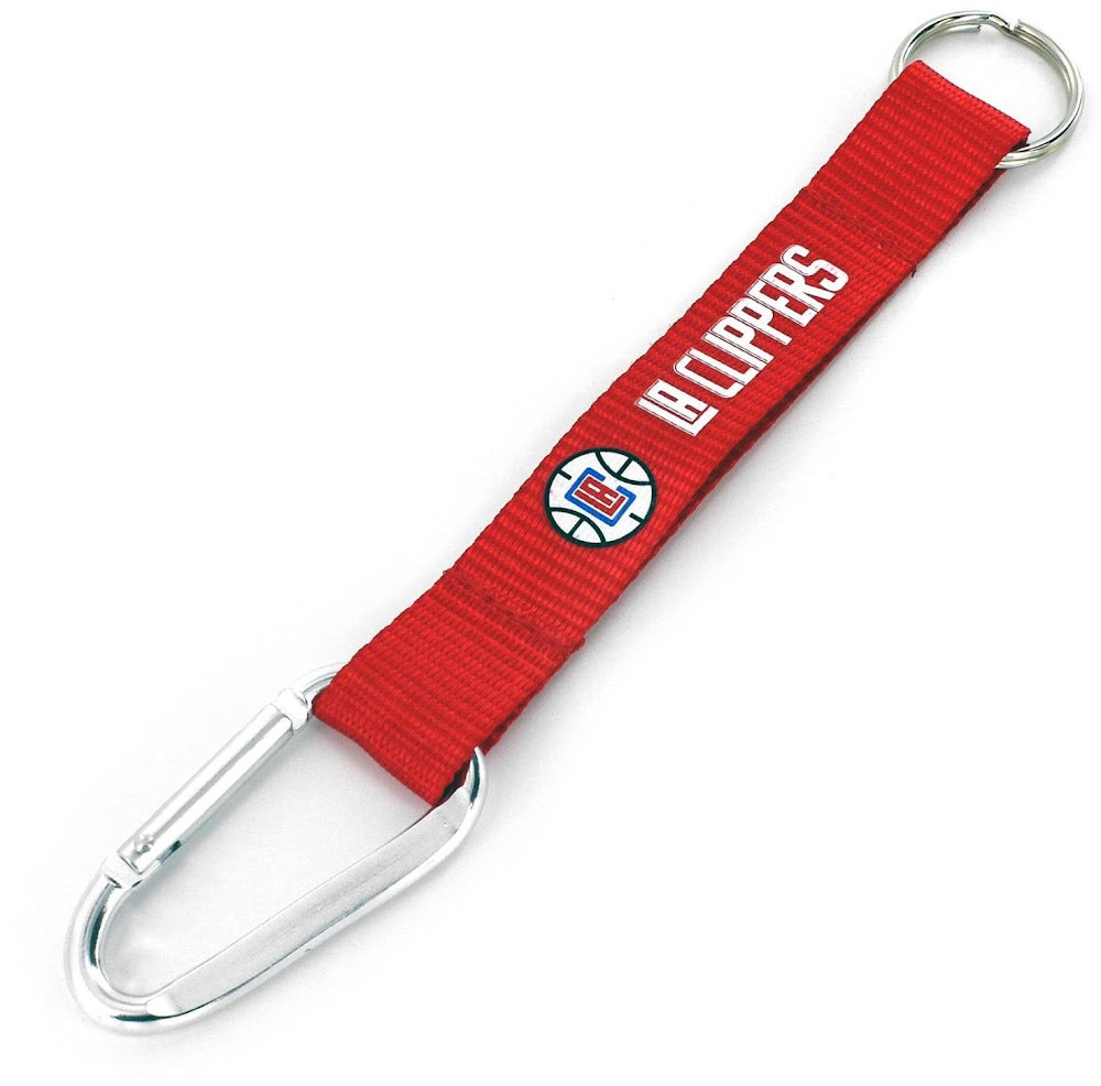 Wholesale CLIPPERS (RED) CARABINER LANYARD KEYCHAIN NBA-KT-147-24