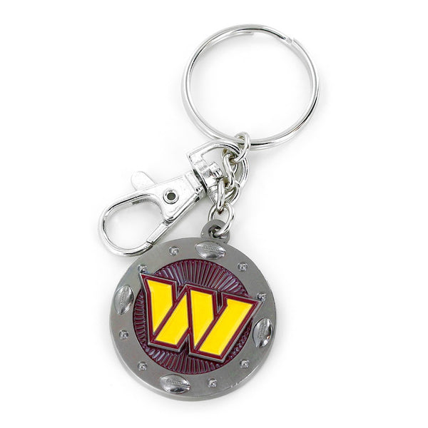 Wholesale WASHINGTON COMMANDERS IMPACT KEYCHAIN NFL-KT-231-37