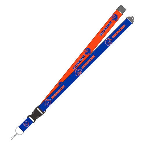 Wholesale BOISE STATE (BLUE/ORANGE) REVERSIBLE LANYARD (NM) CCP-LN-162-93