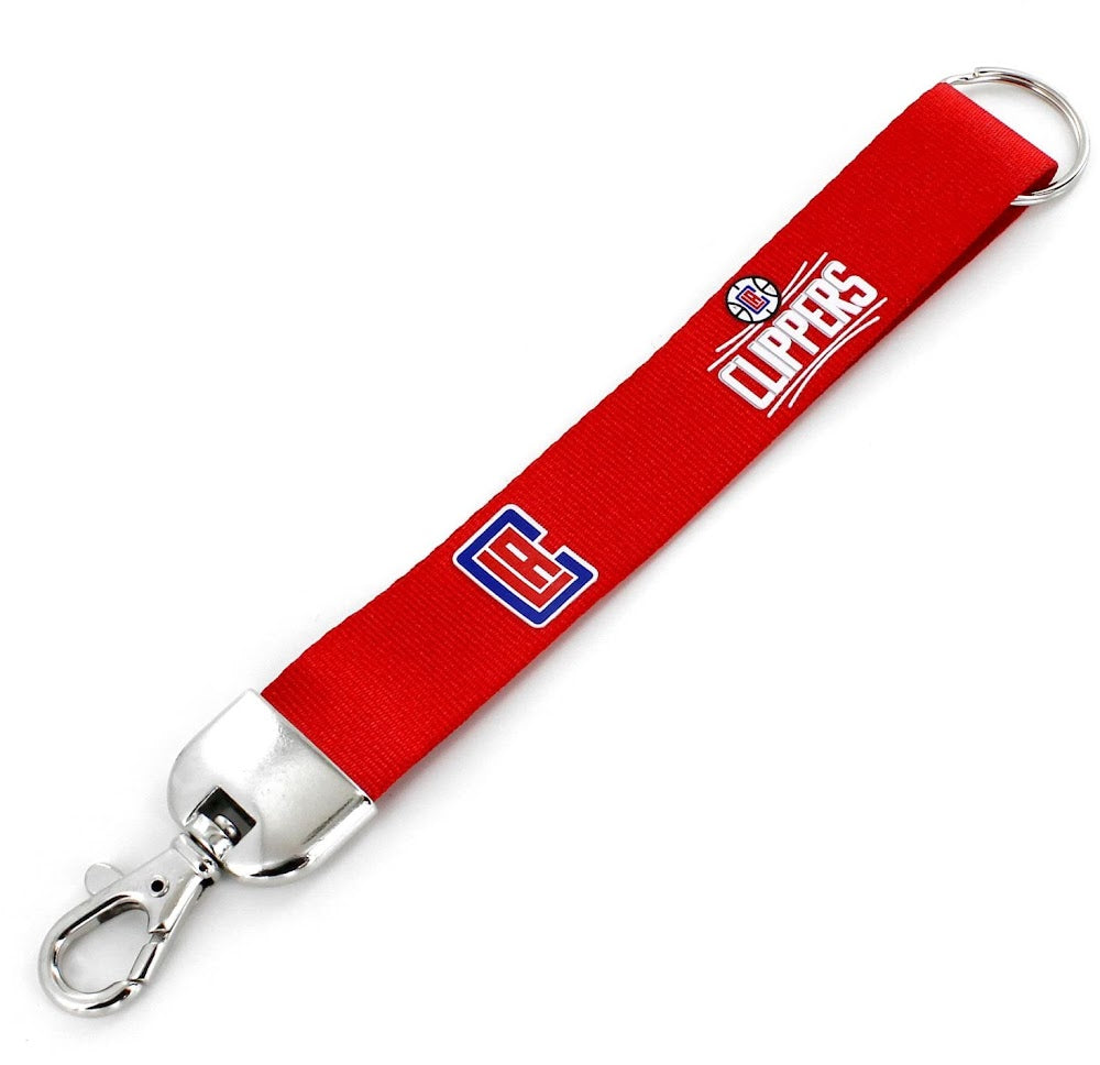 Wholesale CLIPPERS DELUXE WRISTLET KEYCHAIN NBA-KT-376-24