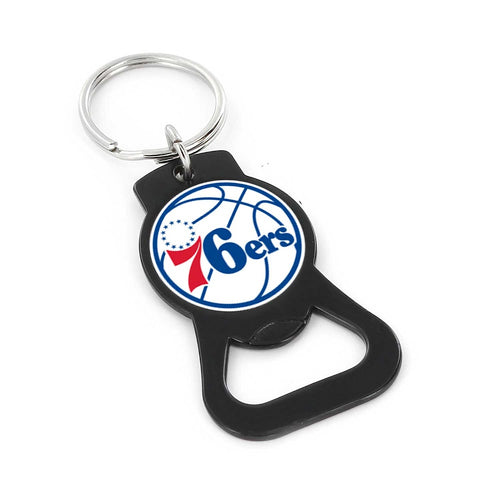 Wholesale 76ERS (BLACK) BOTTLE OPENER KEYCHAIN NBA-BK-702-06-BK