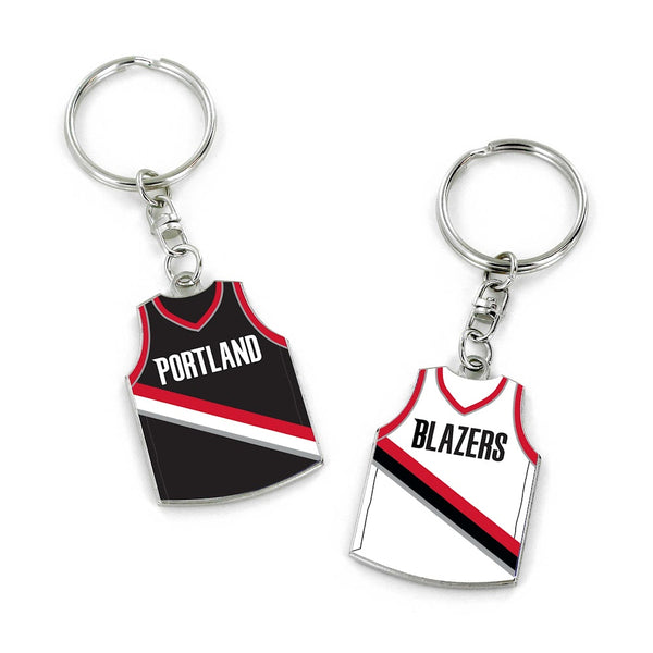 Wholesale TRAIL BLAZERS REVERSIBLE HOME/AWAY JERSEY KEYCHAIN NBA-KT-2000-27