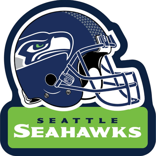 Wholesale SEATTLE SEAHAWKS HELMET WORDMARK MAGNET NFL-MG-1067-14