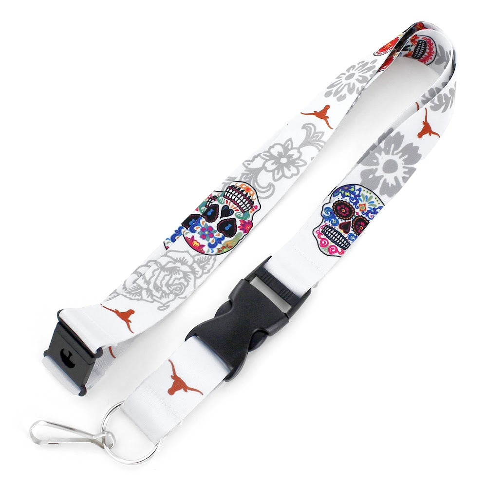 Wholesale TEXAS SUGAR SKULL LANYARD (NM) CCP-LN-570-52