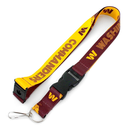 Wholesale WASHINGTON COMMANDERS CROSSFADE LANYARD NFL-LN-602-37