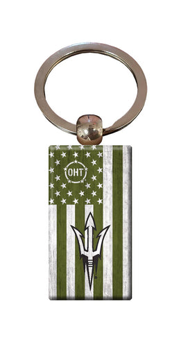 Wholesale C0263-OHT Flag Keychain / C0263-Arizona State