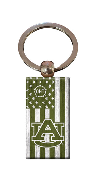 Wholesale C0263-OHT Flag Keychain / C0263-Auburn