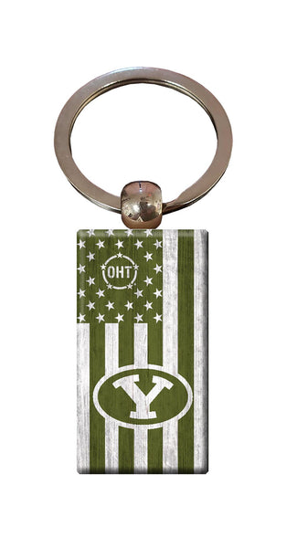 Wholesale C0263-OHT Flag Keychain / C0263-BYU