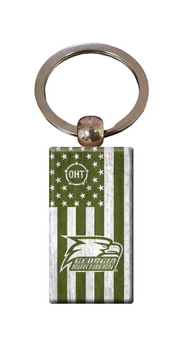Wholesale C0263-OHT Flag Keychain / C0263-Georgia Southern