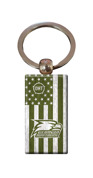 Wholesale C0263-OHT Flag Keychain / C0263-Georgia Southern