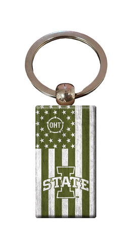 Wholesale C0263-OHT Flag Keychain / C0263-Iowa State
