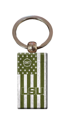 Wholesale C0263-OHT Flag Keychain / C0263-LSU