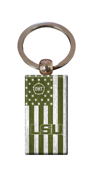 Wholesale C0263-OHT Flag Keychain / C0263-LSU