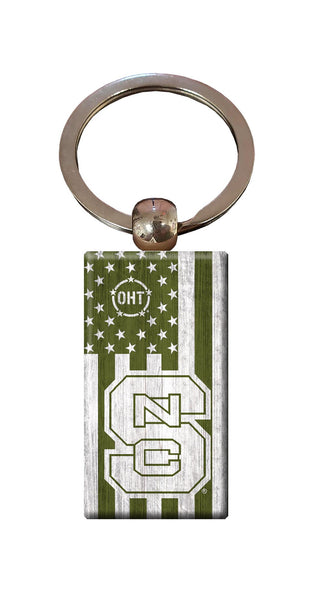 Wholesale C0263-OHT Flag Keychain / C0263-NC State