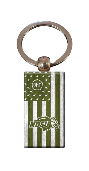 Wholesale C0263-OHT Flag Keychain / C0263-NDSU