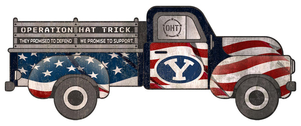 Wholesale C0266-Truck Flag Cutout / C0266-BYU