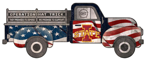 Wholesale C0266-Truck Flag Cutout / C0266-Iowa State