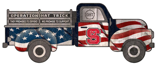 Wholesale C0266-Truck Flag Cutout / C0266-NC State