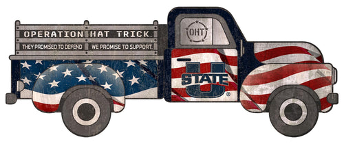 Wholesale C0266-Truck Flag Cutout / C0266-Utah State