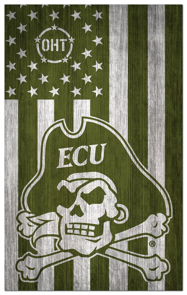 Wholesale C0270-OHT MilitaryGreenFlag11x19 / C0270-ECU