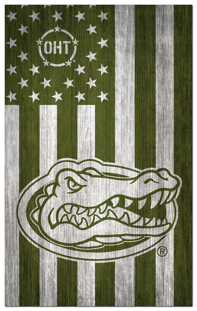 Wholesale C0270-OHT MilitaryGreenFlag11x19 / C0270-Florida