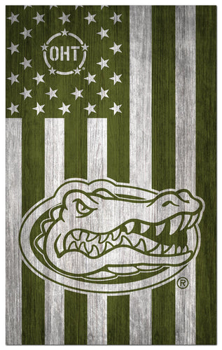 Wholesale C0270-OHT MilitaryGreenFlag11x19 / C0270-Florida