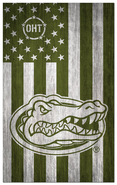 Wholesale C0270-OHT MilitaryGreenFlag11x19 / C0270-Florida