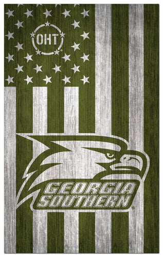 Wholesale C0270-OHT MilitaryGreenFlag11x19 / C0270-Georgia Southern
