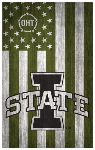 Wholesale C0270-OHT MilitaryGreenFlag11x19 / C0270-Iowa State