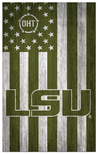 Wholesale C0270-OHT MilitaryGreenFlag11x19 / C0270-LSU