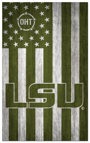 Wholesale C0270-OHT MilitaryGreenFlag11x19 / C0270-LSU