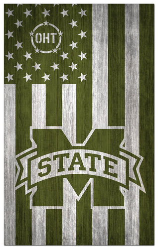 Wholesale C0270-OHT MilitaryGreenFlag11x19 / C0270-Mississippi State