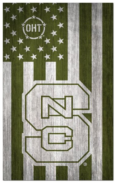 Wholesale C0270-OHT MilitaryGreenFlag11x19 / C0270-NC State