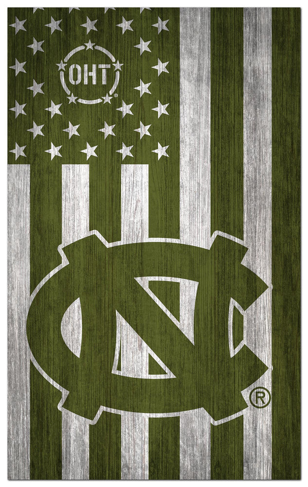 Wholesale C0270-OHT MilitaryGreenFlag11x19 / C0270-North Carolina