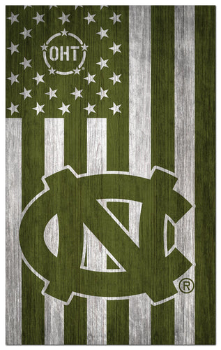 Wholesale C0270-OHT MilitaryGreenFlag11x19 / C0270-North Carolina