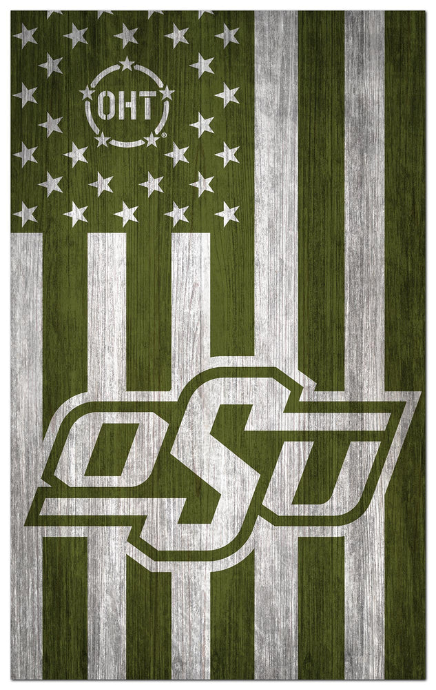 Wholesale C0270-OHT MilitaryGreenFlag11x19 / C0270-Oklahoma State
