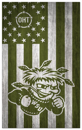 Wholesale C0270-OHT MilitaryGreenFlag11x19 / C0270-Wichita