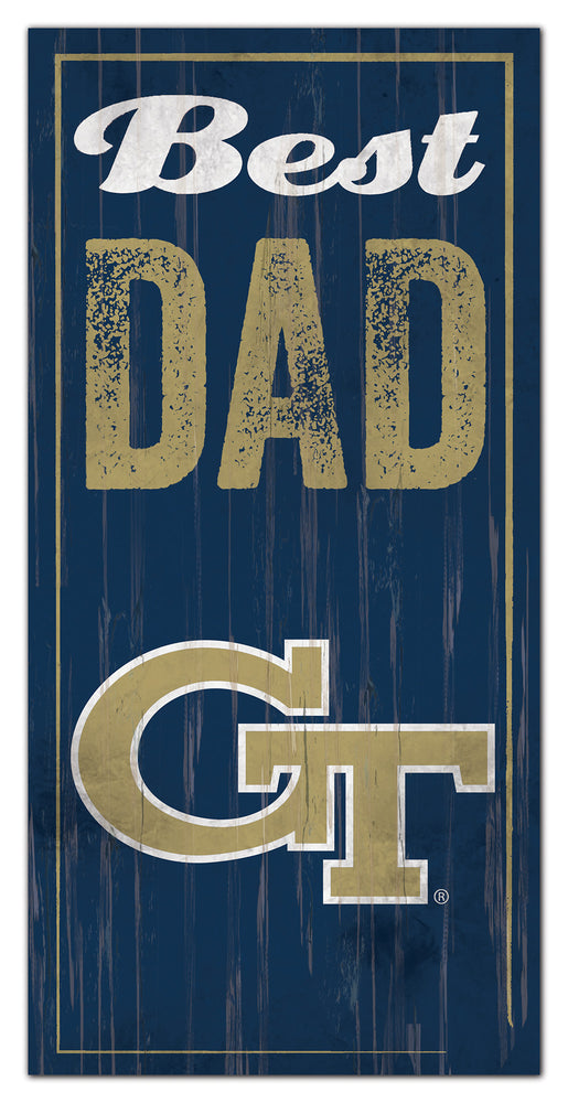 Wholesale C0632-Best Dad 6x12 / C0632-Georgia Tech