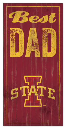 Wholesale C0632-Best Dad 6x12 / C0632-Iowa State