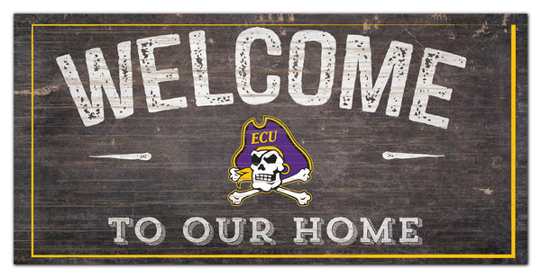 Wholesale C0654-Welcome Distressed 6x12 / C0654-ECU East Carolina