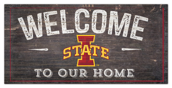 Wholesale C0654-Welcome Distressed 6x12 / C0654-Iowa State