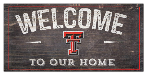 Wholesale C0654-Welcome Distressed 6x12 / C0654-Texas tech