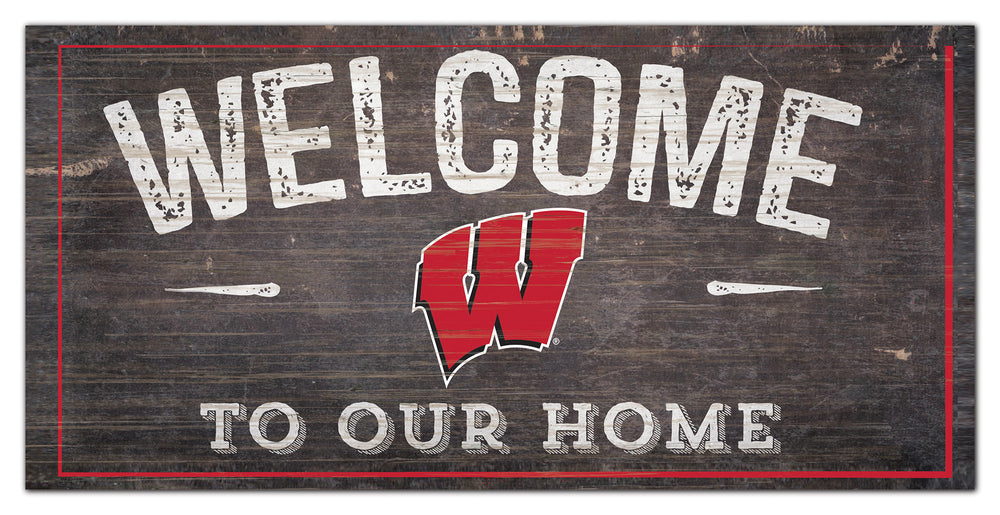 Wholesale C0654-Welcome Distressed 6x12 / C0654-Wisconsin