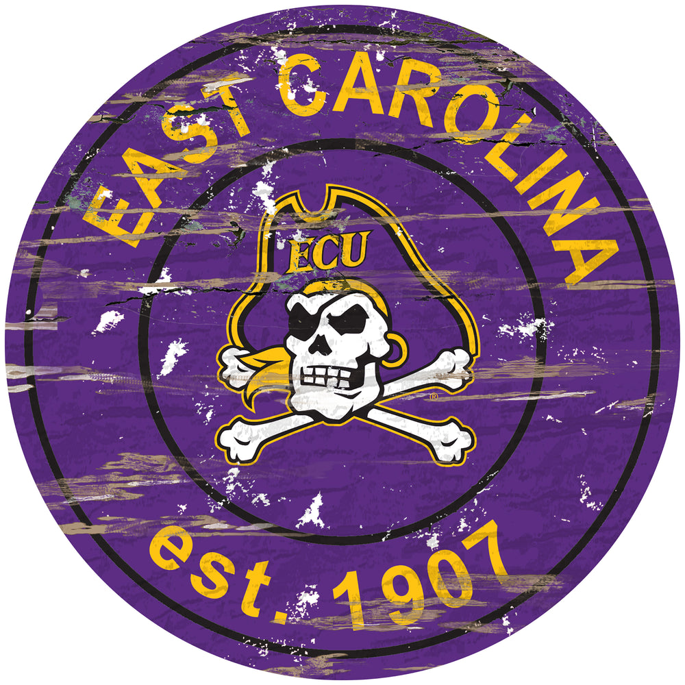 Wholesale C0659-circle with logo / C0659-East Carolina